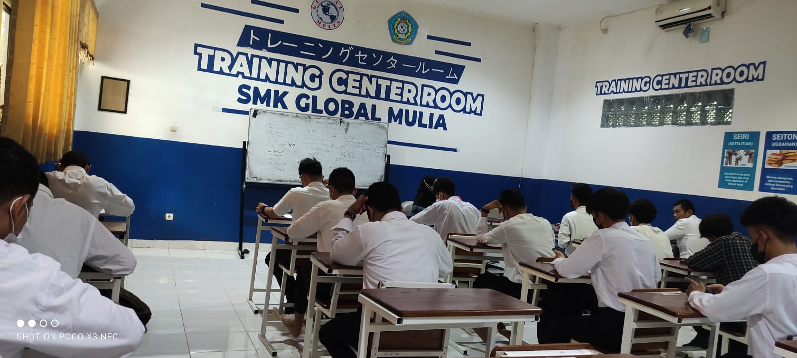 SMK Global Mulia Adakan Tes PT. Astra Honda Motor Untuk Angkatan V dan VI